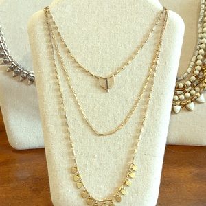 Stella and dot 3 in one necklace.